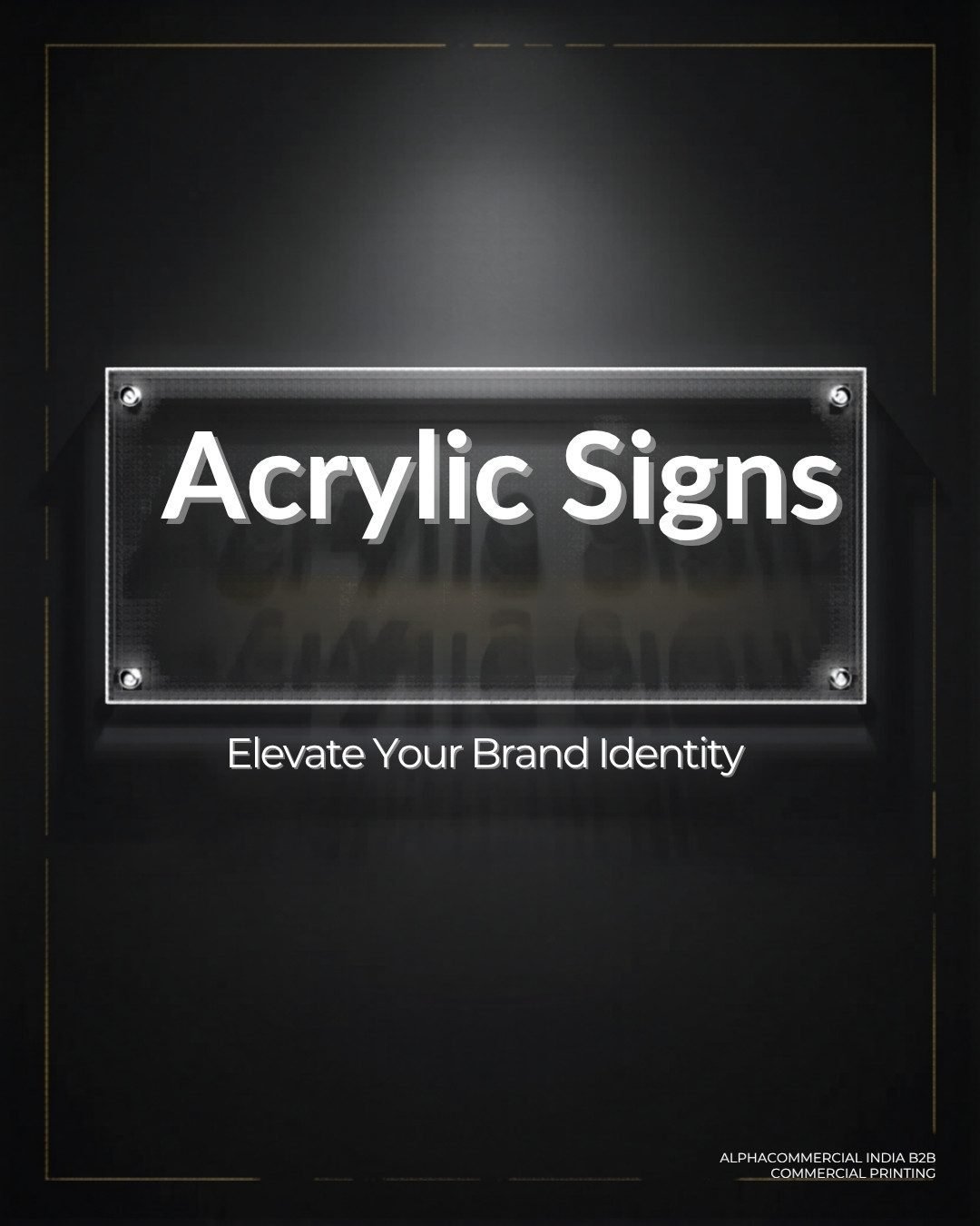 Acrylic Sign Boards
