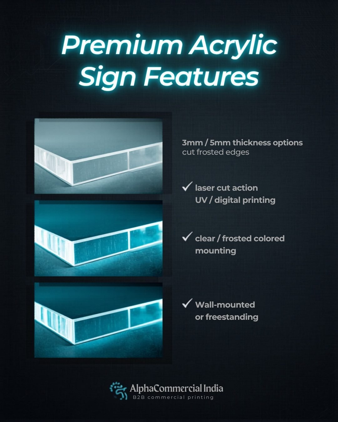 Acrylic Sign Boards - Image 2