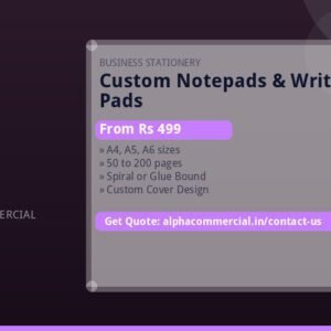 Custom Notepads & Writing Pads