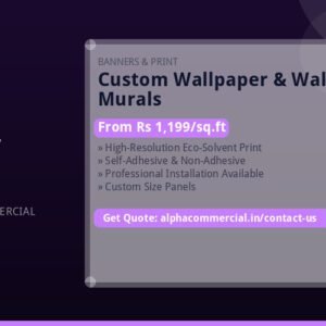 Custom Wallpaper & Wall Mural Printing