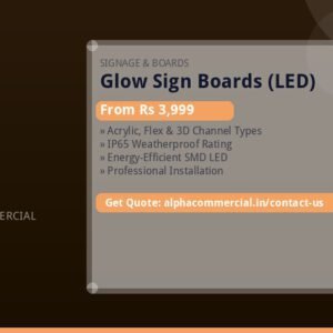 Glow Sign Boards