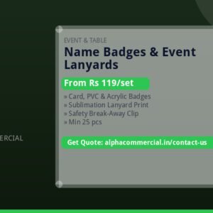 Name Badges & Event Lanyards
