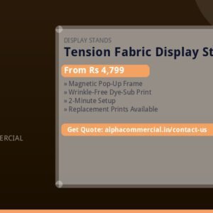 Tension Fabric Display Stand